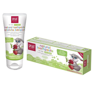 Splat Kids Natural Toothpaste with Strawberry & Cherry Flavor 50 ml