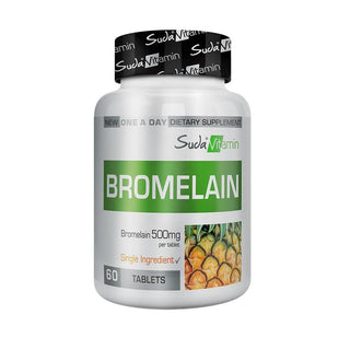 Vitamin Bromelain in Water 500 mg 60 Tablets