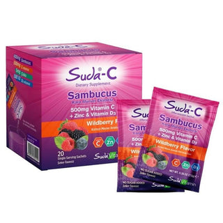 Vitamin C in Water Sambucus Zinc Zinc D3 20 Sachet