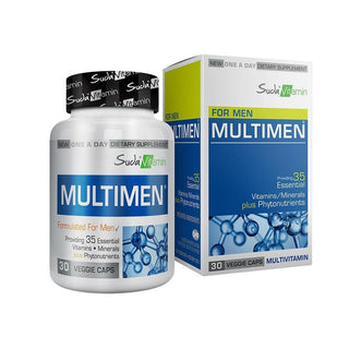 Vitamin For Men Multimen 30 Herbal Capsules in Water