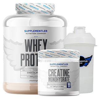 Supplementler.com Whey Protein 2000 Gr + Creatine 500 Gr Combination