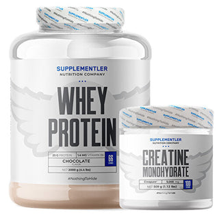 Supplementler.com Whey Protein 2000 Gr + Creatine (Creapure®) 509 Gr Combination