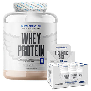 Supplementler.com Whey Protein 2000 Gr + L-Carnitine Shot 12 Piece Combination