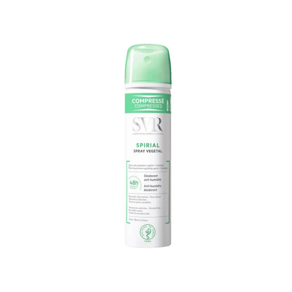 SVR Spirial Spray Vegetal Antiperspirant Spray Deodorant 75ml