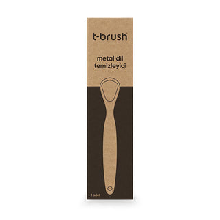 T-Brush Stainless Steel Tongue Scraper for Oral Hygiene & Fresh Breath T-Brush Tongue Scraper for Fresh Breath & Oral Hygiene tongue scraper, stainless steel oral care, plastic-free hygiene, oral health tool, bad breath solution, oral hygiene, fresh breath, eco-friendly oral care, reusable oral care, sustainable living, dental care, tongue cleaning, healthy gums, hygiene routine