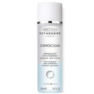 Institut Esthederm High Tolerance Makeup Remover for Sensitive Eyes & Lips - 4.23 fl oz, Fragrance-Free & Gentle Gentle Makeup Remover for Sensitive Eyes - Institut Esthederm makeup remover, eye makeup remover, lip makeup remover, waterproof makeup remover, fragrance-free cosmetics, sensitive skin makeup remover, dual-phase formula, gentle makeup removal, no rinsing required, Institut Esthederm, cosmetics for sensitive skin