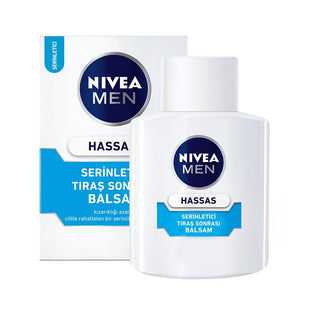 Nivea Men Alcohol-Free After Shave Balm for Sensitive Skin - Soothing, Cooling, and Refreshing Post Shave Care Nivea Men After Shave Balm - Soothing & Refreshing after shave balm, alcohol-free, sensitive skin, Nivea Men, post shave care, soothing skin, shaving relief, men's grooming, skincare, chamomile, seaweed, quick-absorbing, long-lasting freshness, dermatologically tested, men's skincare, grooming essentials