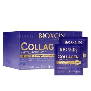Bioxcin Beauty Collagen Supplement - 30 Sachets with Hydrolyzed Collagen, Hyaluronic Acid & Biotin for Skin, Hair & Nail Health Bioxcin Beauty Collagen - 30 Sachets for Skin & Hair Health collagen supplement, beauty collagen, hydrolyzed collagen, hyaluronic acid supplement, Vitamin C beauty product, Biotin supplement for hair and nails, skin health, hair growth, nail care, beauty routine, dietary supplement, health and wellness, anti-aging, skin elasticity, hydration, antioxidant properties