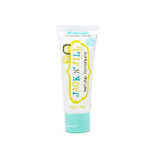 jack and jill natural toothpaste milkshake flavor, milkshake flavored natural toothpaste for kids, toothpaste tube with organic ingredients Jack and Jill Natural Toothpaste - Milkshake Flavor | 50g Jack and Jill Natural Toothpaste - Milkshake Flavor | 50g toothpaste, natural-toothpaste, kids-toothpaste, milkshake-flavor, oral-care, children's-health, xylitol, organic, jack-and-jill, ai-generated