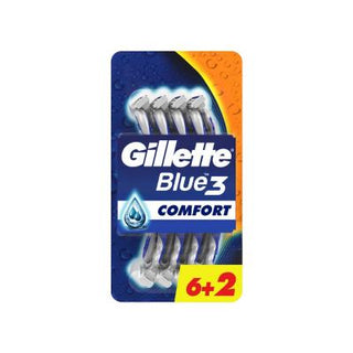 gillette-blue3-comfort-disposable-razor-8-pack, gillette-blue3-comfort-blade-technology Gillette Blue3 Comfort Disposable Razor - 8 Pack Gillette Blue3 Comfort Disposable Razor - 8 Pack gillette, disposable-razor, comfort-shave, men-grooming, shaving-essentials, razor-blades, 8-pack, comfortable-shaving, mens-grooming, ai-generated