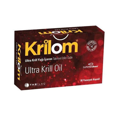 Krilom Ultra Krill Oil Supplement - 560mg Phospholipids, Omega-3 Rich Soft Capsules for Heart Health & Antioxidant Suppo