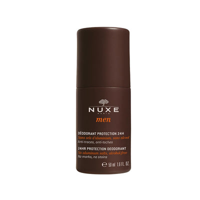 Nuxe Men 24Hr Protection Deodorant - Long Lasting Odor Protection for Men, 1.69 fl oz