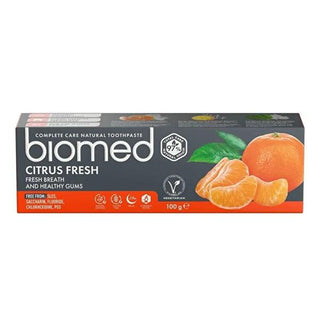 Biomed Citrus Fresh Toothpaste: Natural Whitening & Enamel Strengthening with Citrus Oils for Long-Lasting Fresh Breath Biomed Citrus Toothpaste: Natural Whitening & Fresh Breath citrus toothpaste, natural toothpaste, fluoride-free toothpaste, teeth whitening toothpaste, enamel strengthening toothpaste, fresh breath toothpaste, Biomed toothpaste, natural citrus toothpaste for sensitive teeth, zinc toothpaste, bromelain toothpaste, oral hygiene, breath freshening, tooth enamel protection, natural oral care, 