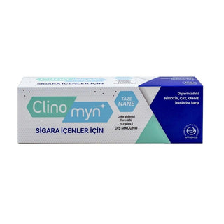 clinomyn smoker’s toothpaste 75ml, fresh mint flavor tooth paste for smokers, clinomyn toothpaste packaging Clinomyn Smoker’s Toothpaste - Stain Removal | 75ml Clinomyn Smoker’s Toothpaste - Stain Removal | 75ml clinomyn, smokers-toothpaste, toothpaste, oral-care, stain-remover, adults, mint-flavor, teeth-whitening, florid-toothpaste, ai-generated