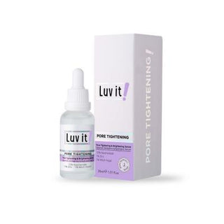 Luv It! Gözenek Sıkılaştırıcı ve Aydınlatıcı Serum 30ml - Pore Tightening Face Serum with Retinol & Hyaluronic Acid Luv It! Pore Tightening Serum with Retinol & Hyaluronic Acid Face Serum, Pore Tightening Serum, Skin Brightening Serum, Retinol Serum, Hyaluronic Acid Serum, Anti-Aging Serum, Hydrating Serum, Skincare, Beauty Products, Dermatologically Tested, Hypoallergenic, Sensitive Skin Friendly, Skincare Routine, Glowing Skin, Smooth Skin, Minimized Pores