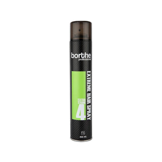 Borthe Professional Extreme Hair Spray 4 - Long-Lasting Styling for Demanding Hairstyles - 400ml Borthe Extreme Hold Hair Spray - Long Lasting Styling hair spray, extreme hold hair spray, professional hair spray, Borthe hair spray, long-lasting hair styling, styling products, hair care, professional hair care, long-lasting hold, 400ml, spray format, various hair types