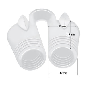 murray nasal breathing device front view, murray nasal breathing device side view, murray nasal breathing device usage example Murray Nasal Breathing Device - Snore Relief | Adjustable Size Murray Nasal Breathing Device murray, nasal-breathing-device, sleep-aid, snore-relief, breathing-aid, comfort, sleep-solution, ai-generated, health, nighttime