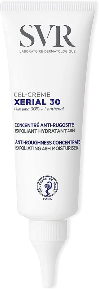 SVR Xerial 30: Peeling Moisturizer for Smooth Skin & 48-Hour Hydration | Anti-Roughness Cream for Combination & Dry Skin