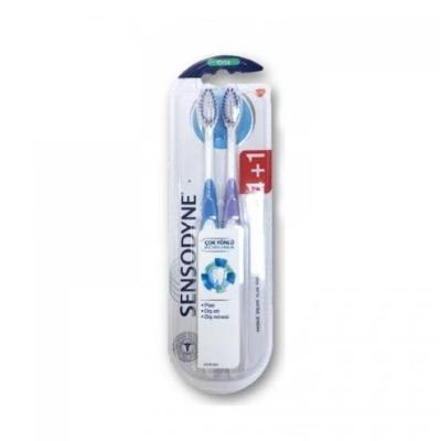 Sensodyne Electric Toothbrush for Sensitive Teeth - Gentle Multi-Directional Cleaning, Small Brush Head for Hard-to-Reac
