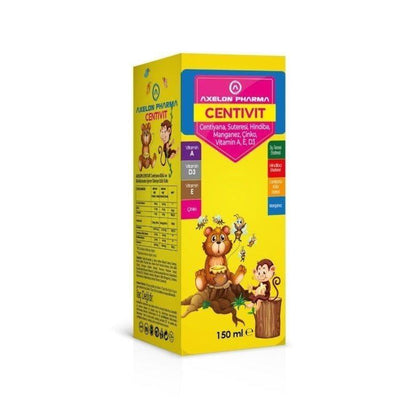 Centivit Dietary Supplement Syrup for Kids & Adults - Boosts Immune Function & Nutritional Health with Vitamins, Mineral