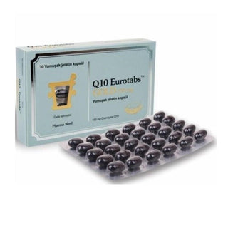 Pharma Nord Coenzyme Q10 Supplement 100 mg Soft Gelatin Capsules - 30 Count for Antioxidant Support and Heart Health Coenzyme Q10 100 mg Supplement for Heart Health & Energy Coenzyme Q10 supplement, Ubidecarenone 100 mg, Soft gelatin capsules, Dietary supplement for heart health, Antioxidant support, Health-conscious adults, Energy support, Pharma Nord, Q10 Eurotabs GOLD, Heart health supplements, Antioxidant supplements, Fish gelatin capsules, Dietary supplements