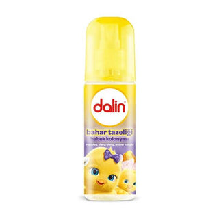Dalin Baby Cologne - Bahar Tazeliği 150ml - Gentle Fragrance for Infants Dalin Baby Cologne - Gentle & Fresh baby cologne, Dalin Bahar Tazeliği, baby freshness products, infant hygiene, gentle fragrances for babies, baby care, personal care for infants, soothing baby products, daily baby hygiene, trusted baby products