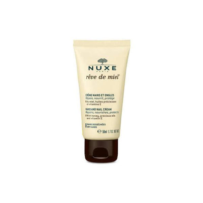 Nuxe Reve de Miel: Repairing, Nourishing & Protective Hand and Nail Cream - Honey, Vitamin E, Botanical Oils - Dry Hands