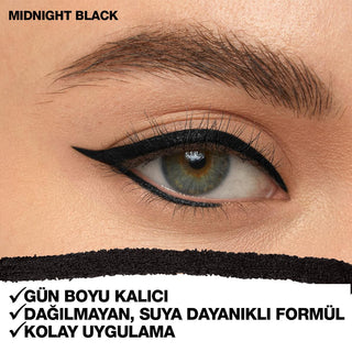 Maybelline Lasting Drama Midnight Black Automatic Gel Eyeliner: Smudge & Water Resistant, Long-Lasting Definition Maybelline Lasting Drama Eyeliner: Long-Lasting, Smudge-Proof automatic eyeliner, gel eyeliner, long lasting eyeliner, smudge proof eyeliner, water resistant eyeliner, Maybelline eyeliner, black eyeliner, eyeliner for sensitive eyes, fade-resistant eyeliner, easy to apply eyeliner, eyeliner, eye makeup, cosmetic, long-wearing eyeliner, smudge-resistant eyeliner, waterproof eyeliner, automatic ge