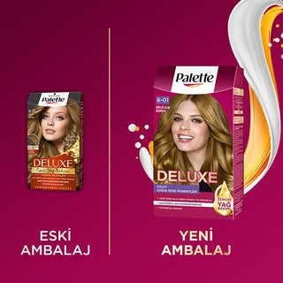 Palette Deluxe Küllü Açık Kumral Hair Dye: Intense Light Ash Blonde Color, Perfect Grey Coverage & Long Lasting Shine Palette Deluxe Küllü Açık Kumral Hair Dye - Light Ash Blonde Color hair dye, küllü açık kumral hair dye, intense hair color, permanent hair color, grey coverage hair dye, light ash blonde hair dye, hair color with micro oils, long lasting hair dye, hair dye for dark hair, hair color, ash blonde, light blonde, grey coverage, dark hair, hair shine, hair conditioning, hair care, beauty, persona