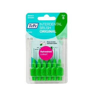 Tepe 0.8 mm Green Interdental Brushes - Pack of 6 for Effective Oral Hygiene Tepe 0.8 mm Interdental Brushes - Pack of 6 interdental brush, Tepe brand, 0.8 mm interdental brush, green interdental brush, pack of 6 interdental brushes, oral hygiene, dental care, interdental cleaning, oral health, dental hygiene, Tepe interdental brushes