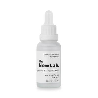 The NewLab Anti-Wrinkle Face Serum: Argireline & Copper Peptide - Reduce Fine Lines, Restore Youthful Skin - Vegan & Cru