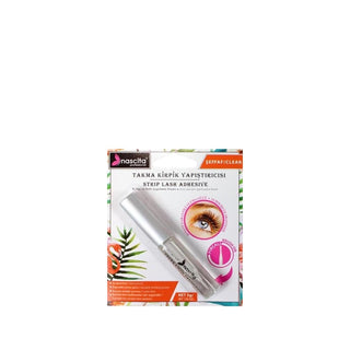 Nascita Transparent Eyelash Glue 5g - Şeffaf Kirpik Yapıştırıcı for False Eyelashes, Invisible Adhesive for Natural Look Nascita 5g Transparent Eyelash Glue - Natural Look Adhesive eyelash glue, false eyelash adhesive, transparent eyelash glue, Nascita eyelash glue, Şeffaf kirpik yapıştırıcı, 5 g eyelash glue, beauty products, cosmetics, makeup accessories, false eyelashes, eyelash adhesive, invisible glue, natural look, beauty essentials