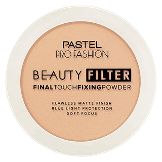 Pastel Profashion Fixing Powder 01: Blue Light Protection, Shine Control, & Wrinkle Blurring Face Makeup Pastel Profashion Fixing Powder: Blue Light & Shine Control fixing powder, setting powder, face powder, makeup setting powder, blue light protection makeup, shine control powder, wrinkle blurring powder, pastel profashion powder, beauty filter powder, final touch powder, face makeup, blue light protection, shine control, wrinkle blurring, makeup longevity, lightweight powder, velvety texture, beauty enth