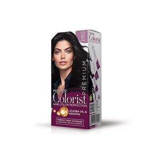 master-colorist-premium-hair-dye-black, hair-dye-results-before-and-after, jojoba-oil-hair-dye-benefits Master Colorist Hair Dye - Premium Black 1.0 for All Hair Types Master Colorist Hair Dye Black 1.0 - Premium Hair Color hair-dye, black-hair-color, master-colorist, premium-hair-dye, hair-care, beauty-salon, long-lasting-color, gray-cover, jojoba-oil, ai-generated