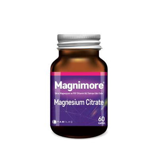 magnezyum-sitrat-supplement-60-capsules-packaging, magnezyum-sitrat-supplement-zoomed-in Magnimore Magnezyum Sitrat - Magnesium Supplement | 60 Capsules Magnimore Magnezyum Sitrat - 60 Capsules magnezyum-sitrat, magnimore, dietary-supplement, health, vitamin-b6, magnesium, wellness, supplements, ai-generated, capsules