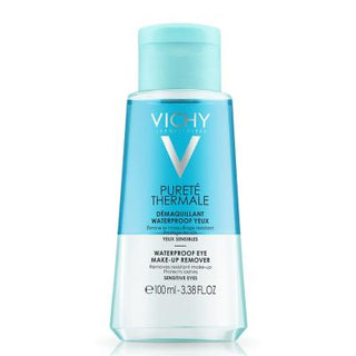 Vichy Purete Thermale Dual-Phase Eye Makeup Remover - Gentle, Effective, and Hypoallergenic Makeup Removal for Sensitive Eyes Vichy Purete Thermale Eye Makeup Remover - Gentle & Effective makeup remover, eye makeup remover, dual-phase makeup remover, Vichy Purete Thermale, hypoallergenic skincare, gentle makeup removal, sensitive skin, thermal water, paraben-free, eye-friendly cleansing agents