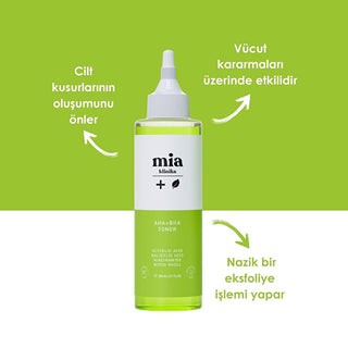 Mia Klinika Facial Toner - Gentle Exfoliating Pore Tightening Toner for Oily Skin, 6.76 fl oz Mia Klinika Facial Toner for Oily Skin - 6.76 fl oz Facial Toner, Pore Tightening Toner, Skincare for oily skin, Natural skincare products, Gentle exfoliating toner, skincare routine, pore minimizer, skin balancing, oil control, gentle skincare, radiant skin, healthy skin