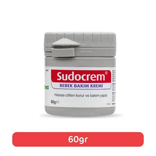 Sudocrem Bebek Bakım Kremi - Hassas Ciltler için Gúvenli Koruma & Yatıştırma - 60 gr Sudocrem Bebek Bakım Kremi - Hassas Cilt Koruyucu Bebek bakım kremi, Sudocrem, Pısık kremi, Hassas cilt ürünleri, Bebek cildi korumak, Cilt tahrişini önleme, Koruyucu krem, Yumuşatıcı krem, Bebek bakım ürünleri, Cilt bakım