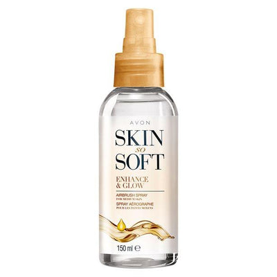 Avon Skin So Soft Enhance & Glow Airbrush Tanning Spray - 150ml 5.07 Oz