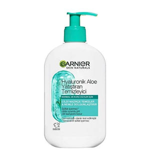 Garnier Hyaluronik Aloe Nemlendiren Ve Yatıştıran Temizleyici - Vegan, Sulfate-Free Facial Cleanser for Sensitive Skin Garnier Hyaluronik Aloe Cleanser - Vegan & Sulfate-Free Garnier Hyaluronik Cleanser, Vegan facial cleanser, Sulfate-free cleanser, Hyaluronic Acid skincare, Soothing facial cleanser, Sensitive skin care, Gentle cleanser, Hydrating cleanser, Aloe Vera skincare, Natural skincare, Skincare routine, Facial care, Clean beauty, Cruelty-free, Vegan skincare
