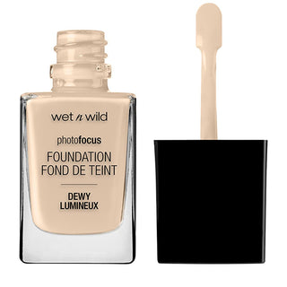 Wet n Wild Photo Focus Foundation Dewy Lumineux Liquid Foundation - Nude Ivory, Lightweight, Long-Lasting Makeup Wet n Wild Photo Focus Foundation Dewy Lumineux - Liquid Foundation Wet n Wild, Photo Focus Foundation, Dewy Lumineux, Liquid Foundation, Nude Ivory, Lightweight foundation, Long-lasting makeup, Natural makeup look, Luminous finish, Non-comedogenic, Breathable formula, Easy to apply, Everyday makeup, Makeup essentials, Beauty products, Cosmetics
