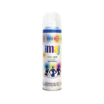 İmaj Blue Temporary Hair Color Spray 100ml - Vibrant, Easy Washout