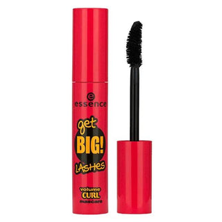 Essence Get Big Lashes Volume Curl Black Mascara: Extreme Volume, Curl, and Definition - Ophthalmologically Tested Essence Volume Curl Mascara: Get Big Lashes Now! volume mascara, curling mascara, black mascara, thickening mascara, lash enhancing mascara, ophthalmologically tested mascara, essence mascara, mascara for volume and curl, fiber brush mascara, mascara, volume enhancing, curling effect, black pigment, fiber brush, ophthalmologically tested, dramatic lashes, defined lashes, eye makeup, beauty, cos