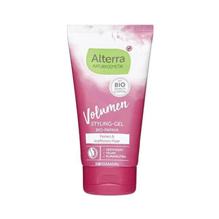 Alterra Organic Hair Styling Gel - Vegan, Silicone-Free, Strong Hold for All Hair Types - 5.07 fl oz Alterra Organic Hair Gel - Vegan & Silicone-Free Styling organic hair gel, vegan hair styling, silicone-free hair care, Natrue certified cosmetics, natural hair styling products, hair gel for all hair types, cruelty-free beauty products, strong hold hair gel, natural hair care, organic cosmetics