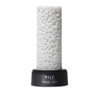Tenga 3D Pile Masturbator - Unique Triangle Design | Reusable Pleasure