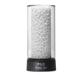 Tenga 3D Pile Masturbator - Unique Triangle Design | Reusable Pleasure