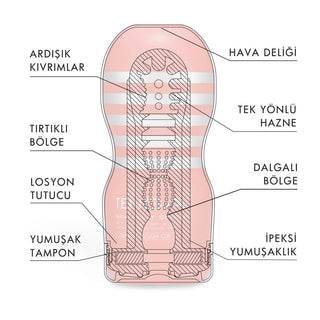 TENGA Deep Throat Vacuum Cup - Unique Hourglass Design | Premium Pleasure