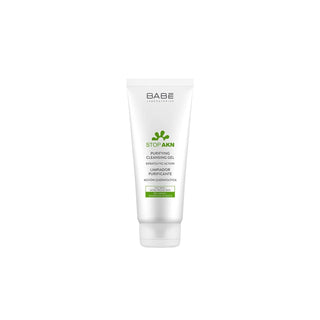 Babe Stop Akn Purifying Cleansing Gel: Gentle Acne Face Wash for Clearer Skin | Targets Blemishes, Removes Impurities, 100ml / 3.38 fl oz Babe Stop Akn: Gentle Acne Cleansing Gel for Clear Skin acne cleansing gel, purifying face wash, blemish control cleanser, facial cleanser for acne, Babe Stop Akn, skin cleansing gel, face wash, acne treatment, facial cleanser, acne face wash, gentle cleanser, sensitive skin cleanser, daily cleanser, skin care, blemish treatment, acne prevention, face wash for oily skin, 