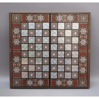 The 19'' Magic Star Backgammon Turkish Premium Board Game Set
