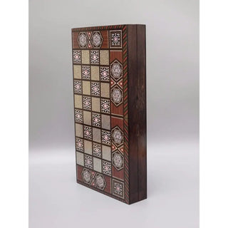 The 19'' Magic Star Backgammon Turkish Premium Board Game Set
